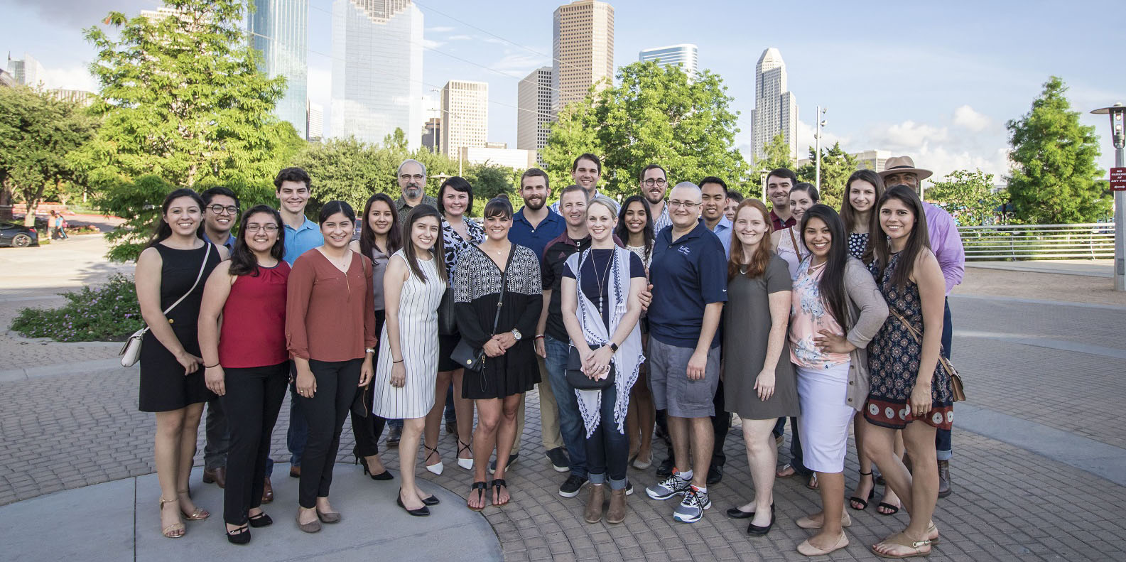 LEAP Ambassadors at Buffalo Bayou & Cistern for 