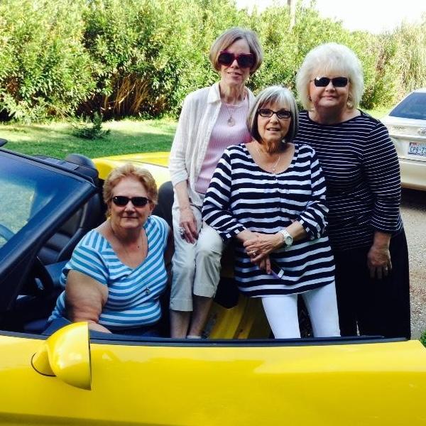 From left: Kathy Kelley, Ellen Baxter, Donna Wright and Judy Sessions.