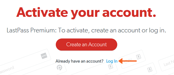 Activate Login