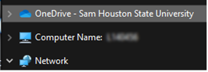Windows Explorer OneDrive