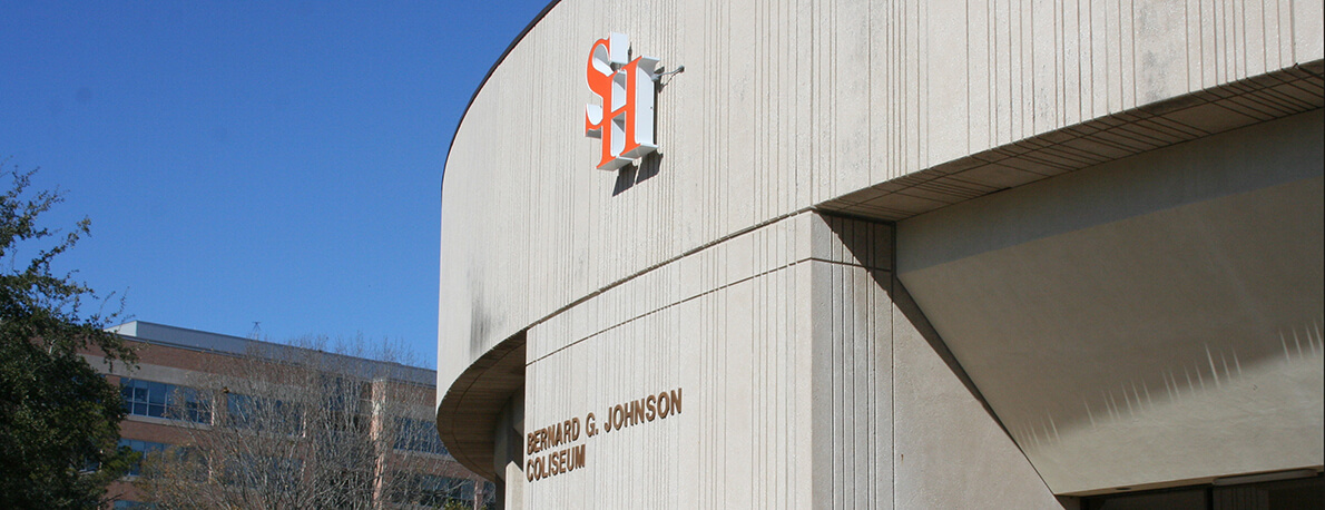 Outside view of Coliseum