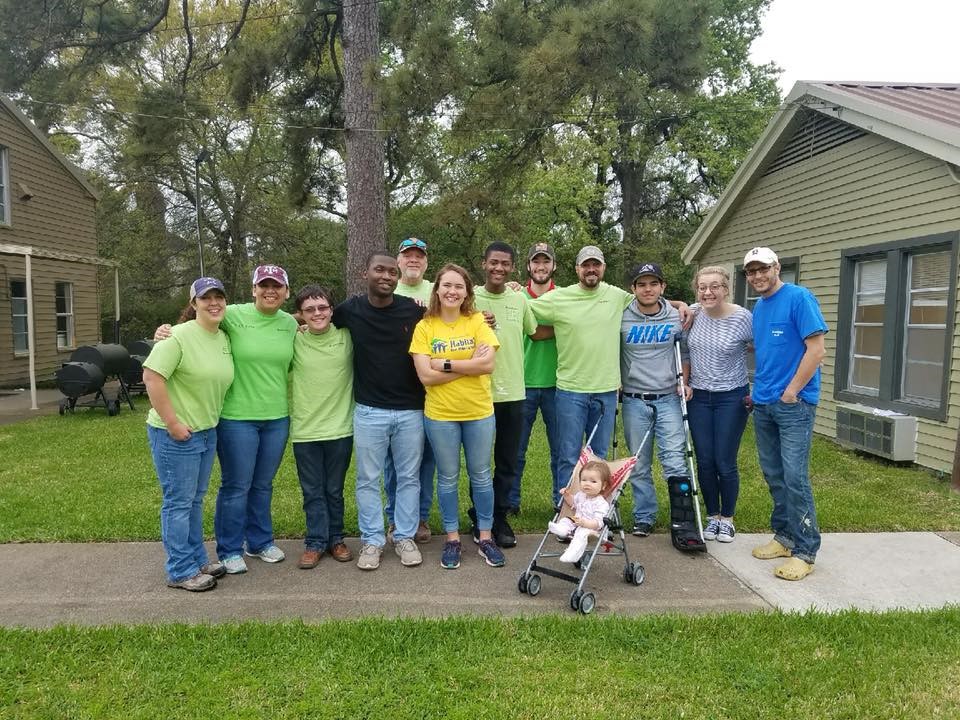 Crew helping out in the city.