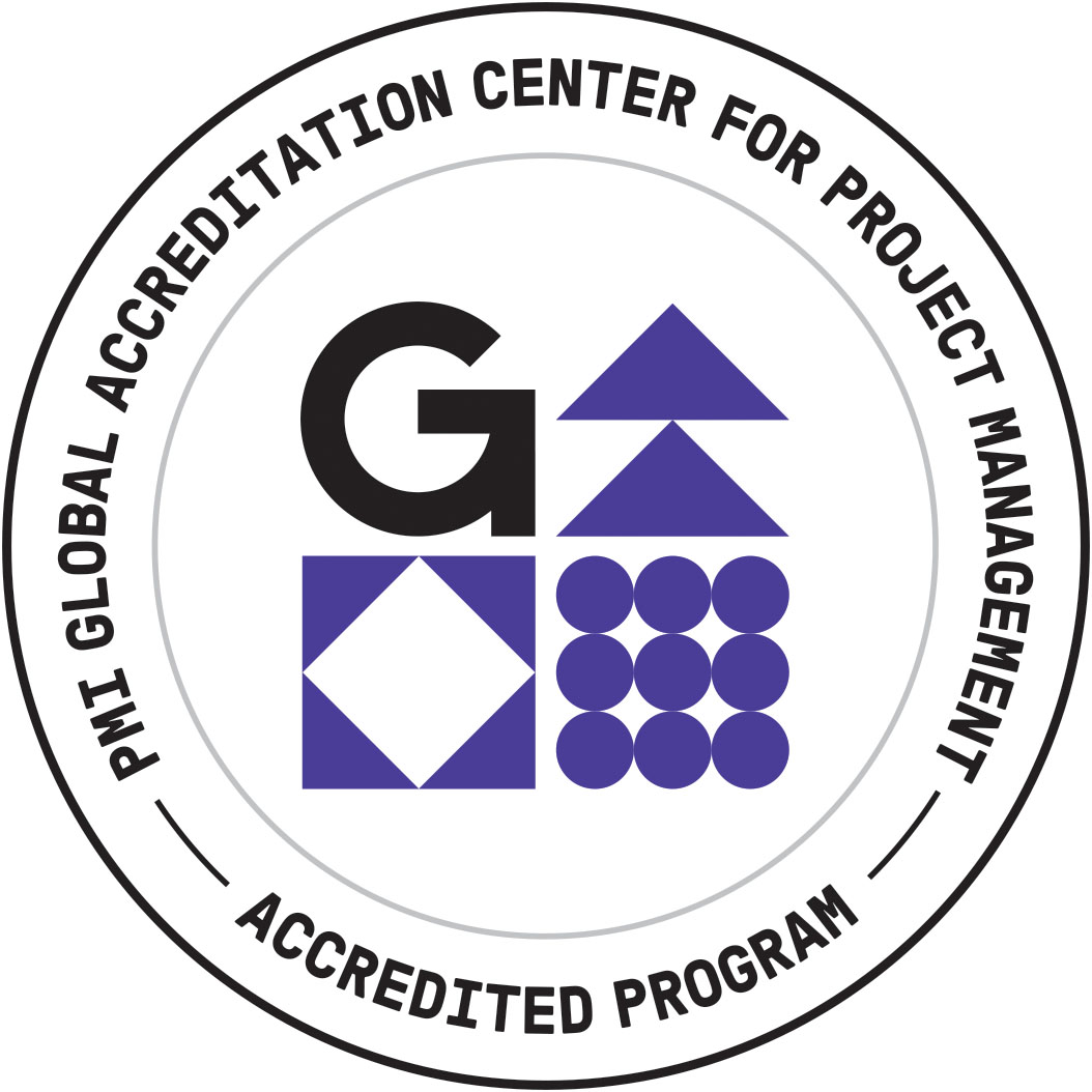 The PMI Global Accreditation Center for Project Management Education Programs (GAC)seal