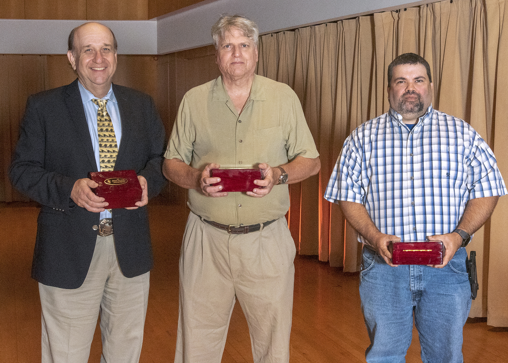 25 Years Faculty/Staff: Doug Ullrich, Mark Leipnik, Shane Fitz