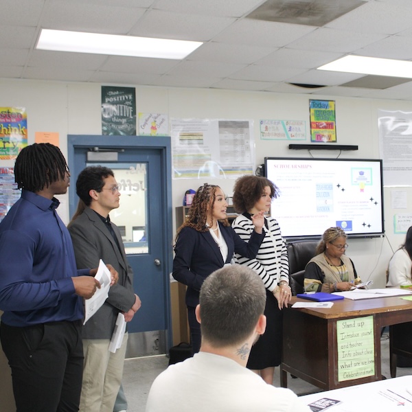 COCJ Students Present at Windham School District's College and Career Day